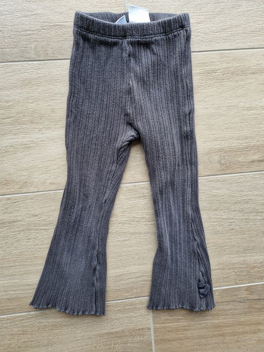 Spodnie prążkowane Zara 98