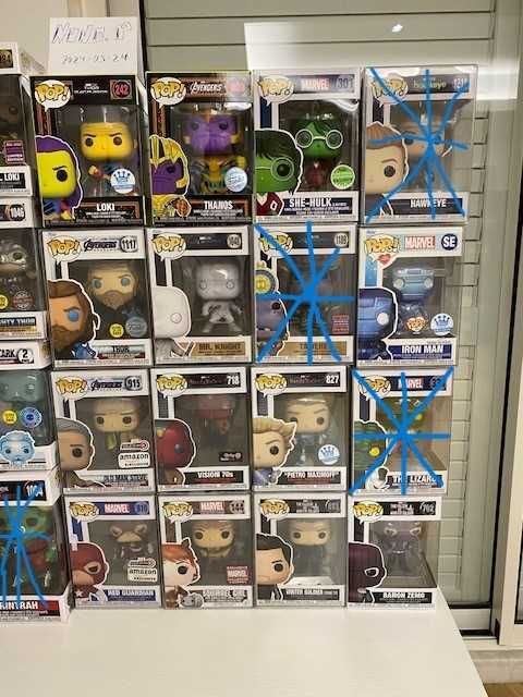 Vendo vários Marvel Funko Pop