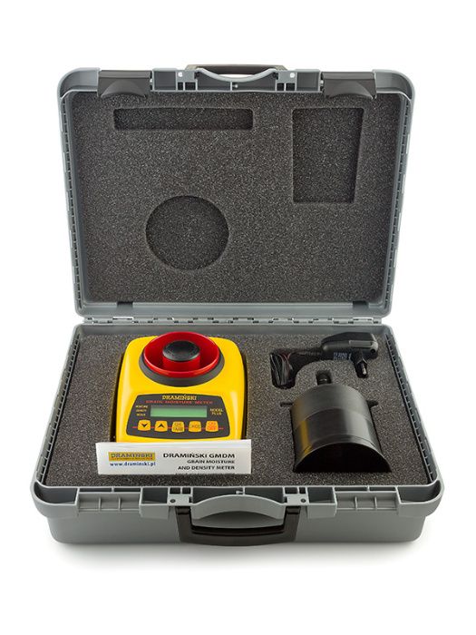 Wilgotnościomierz z funkcją gęstości / Miernik do zboża DRAMIŃSKI GMDM