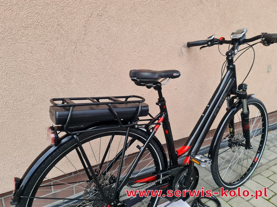Rower elektryczny damski damka CUBE koła 28 shimano alivio okazja