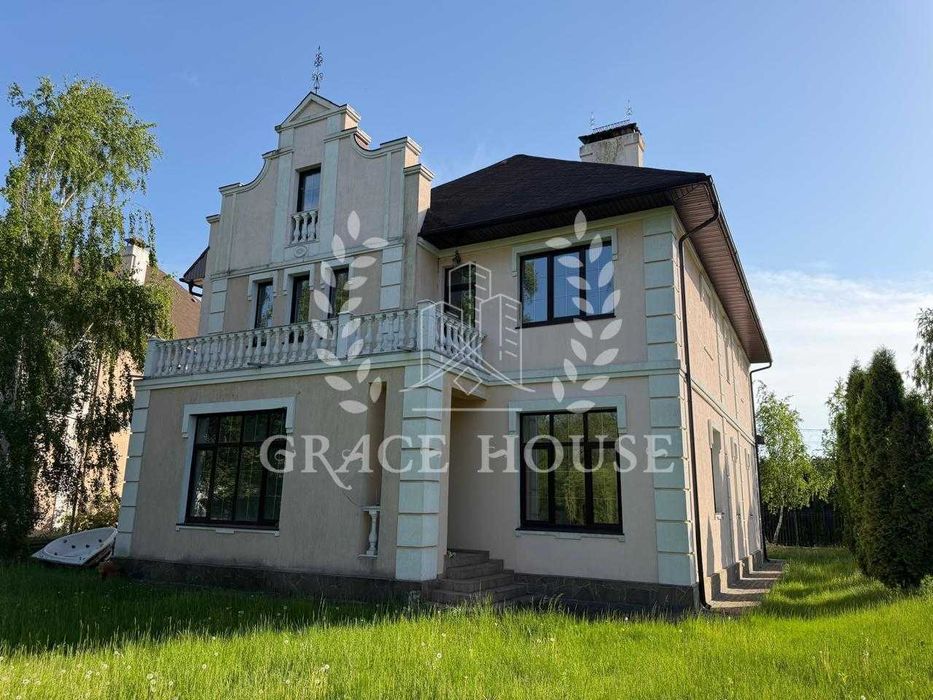 Продаж будинку 467м з виходом на воду Конча-Заспа Козин 10 соток біля озера Лугова Обухівський район будинок біля води 5 спалень в тихому місці Козина