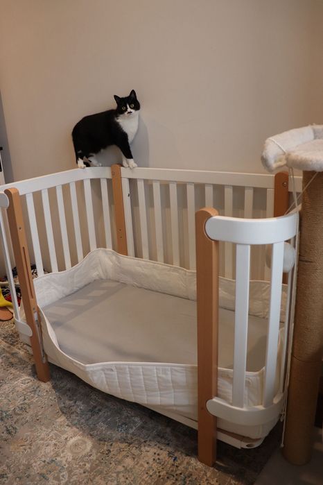 Дитяче ліжко деревʼяне