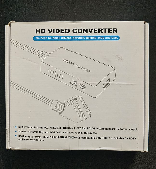 Konwerter SCART na HDMI