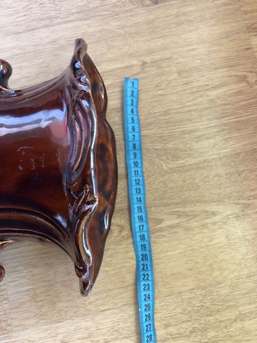 Wazon ceramiczny vintage PRL
