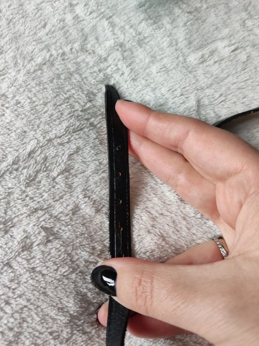 Cienki pasek ozdobny do sukienek Basic nowy