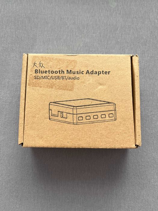 Odbiornik Samochodowy Bluetooth do Muzyki i Rozmów