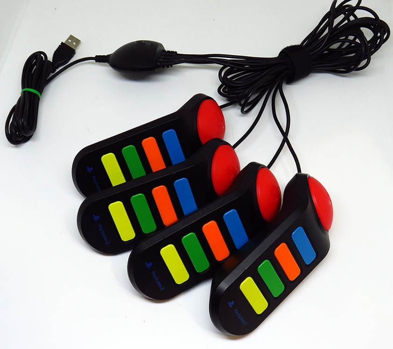 Comandos buzz e câmera Ps2