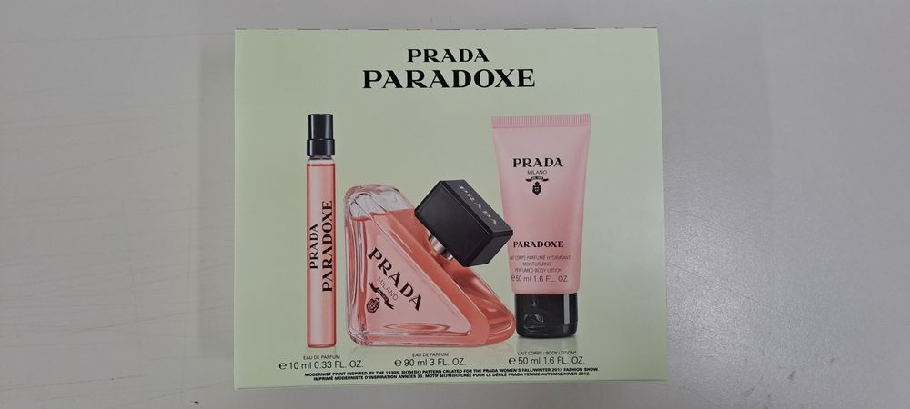 Prada Paradoxe 90 ml edp.Zestaw. 100% ORYGINAŁ