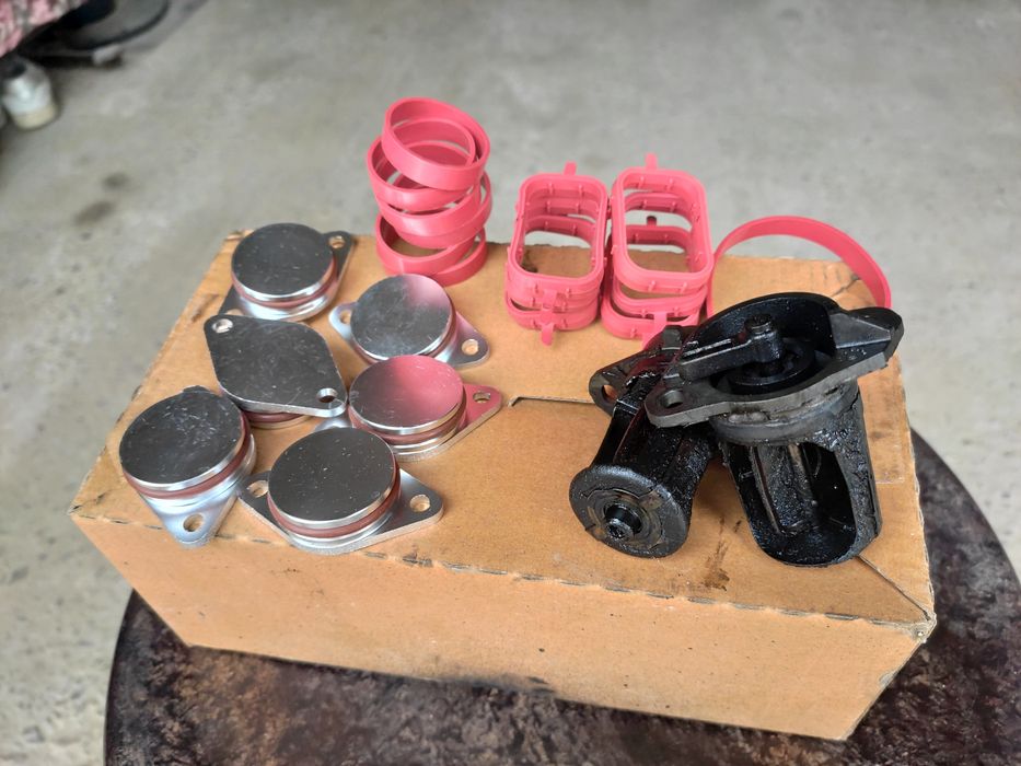 BMW M57D30 M57D25 M47D20 Заглушки віхрьових заслонок, впускний колекто