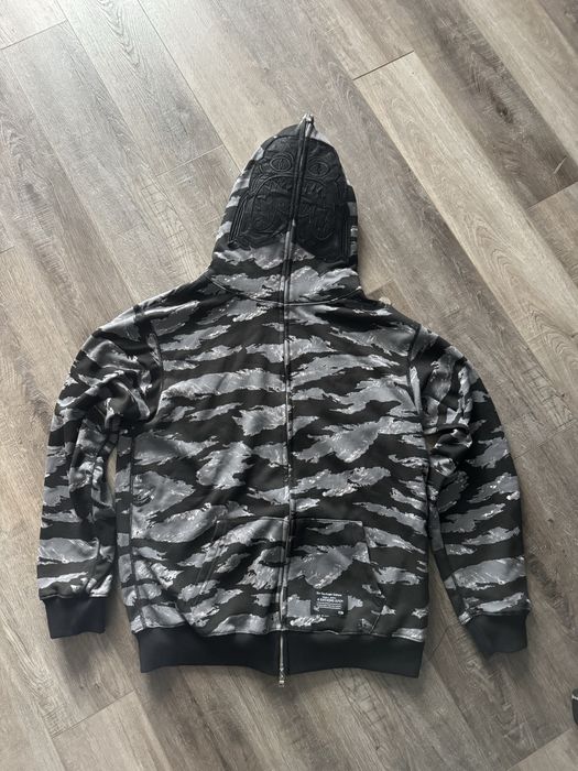 Bape tiger zip hoodie L