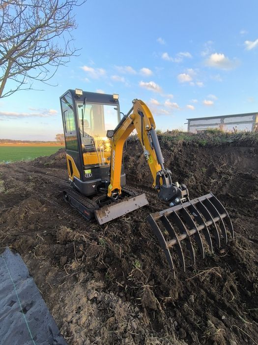 Minikoparka Leite 1600 kg