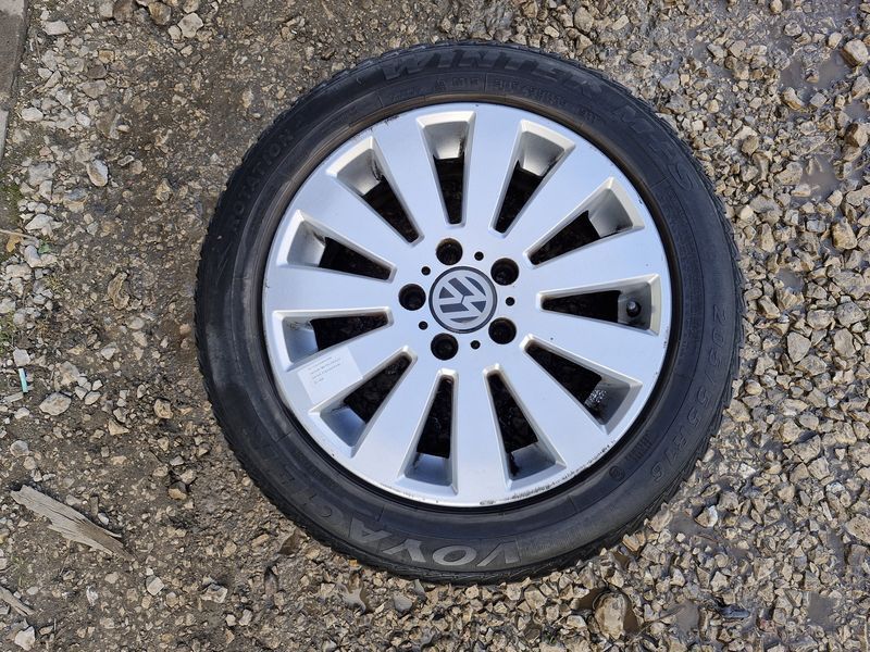 VW PASSAT B6 GOLF 6 VI FELGA ALUMINIOWA KOŁO ZAPASOWE 16'' 7J ET45 5x112 DJ-402