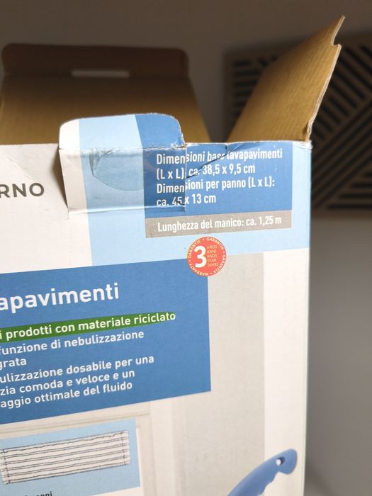 Mopa lavadora nova