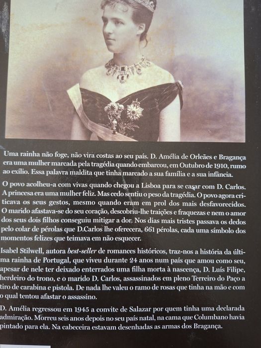 D.Amélia A Rainha exilada que deixou o Coração em Portugal