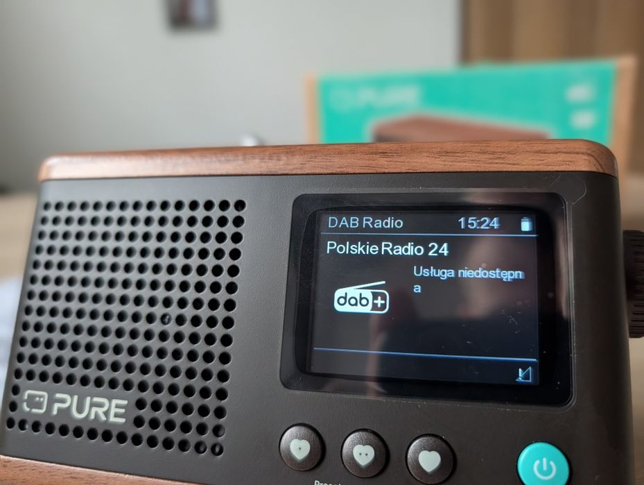 PURE CLASSIC STEREO MINI mini przenośne radio DAB+ FM bluetooth USB-C jak nowe folia
