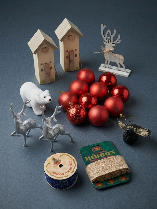 Decorações de Natal, preço do conjunto