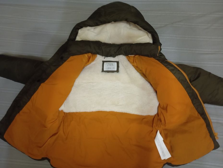 Пуховик Zara р.110-116