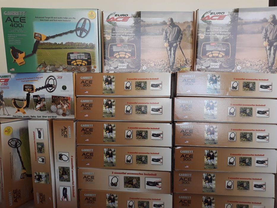 Металошукач GARRETT ACE 150,200і,250,300і,400і, EURO ACE 350/Офіційні