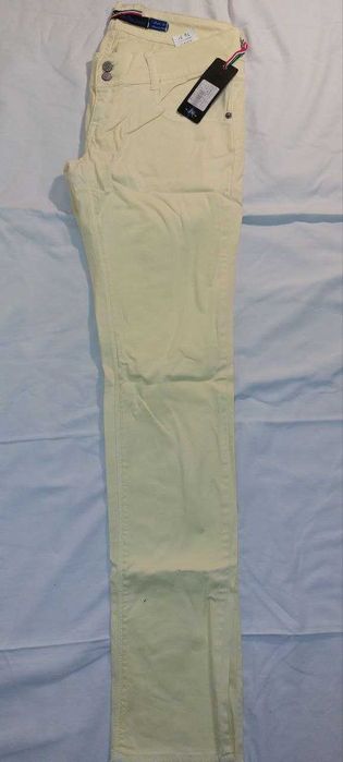 Джинси жовті жіночі