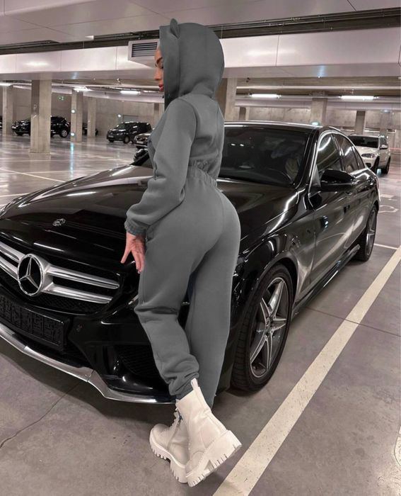 Женский теплый спортивный комбинезон/Жіночий теплий спорт комбінезон К