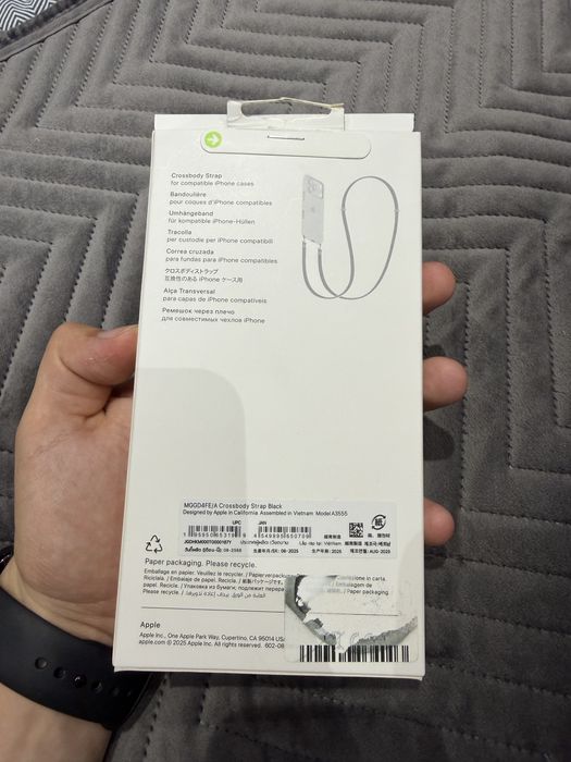 Ремінець для смартфону Apple Crossbody Strap Black