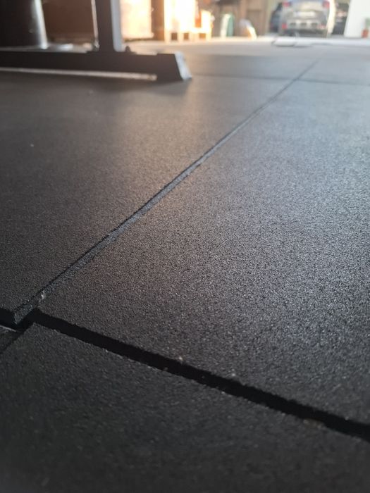 Pavimento Borracha Premium 1 m2 1 cm Ginásio Profissional