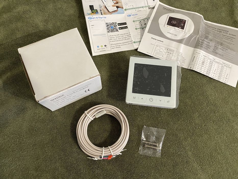 США! Терморегулятор Теплый Пол  программируемый Отопления Пола