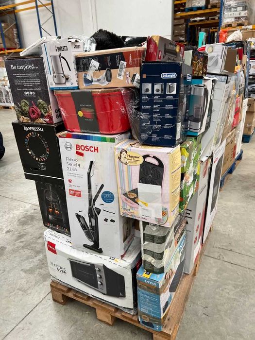 Palety Mix Amazon Markowe Ogród/Elektronika/Agd/Sport/Dom/PC Klasa A