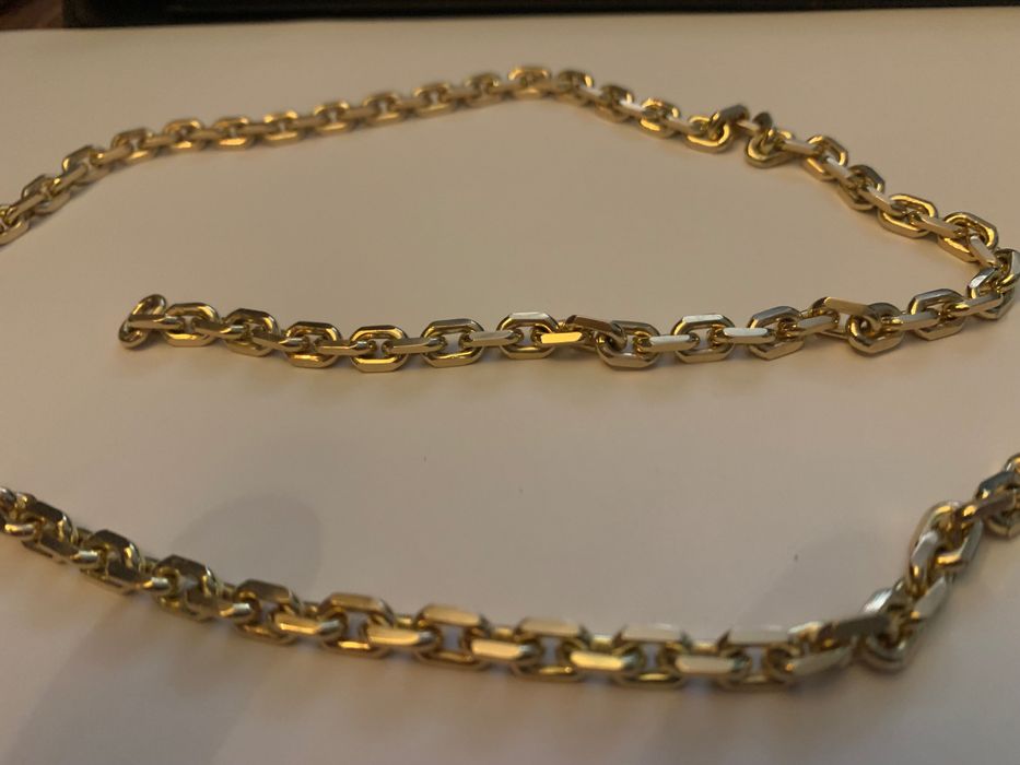 Łańcuszek złoto 585 Ankier 88,3 g dl. 63 cm ocechowany