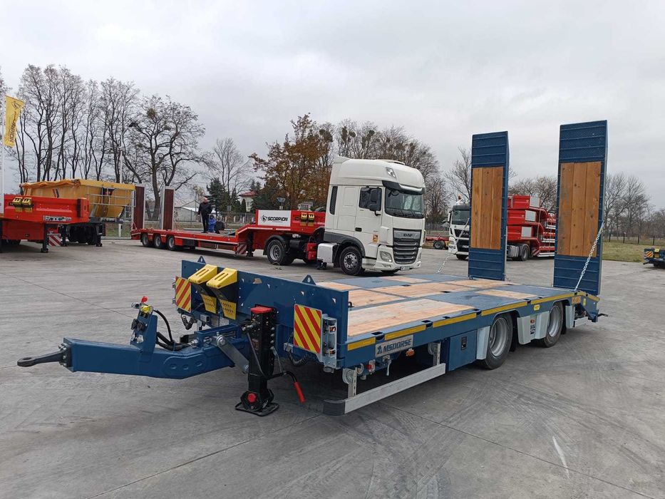 Nowa przyczepa Tandem MS DORSE ! naj. hydrauliczne !!