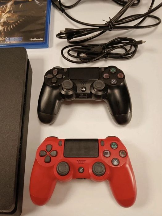 PlayStation 4 Slim 1TB + Ігри + Гарантія (2 Джойстика)