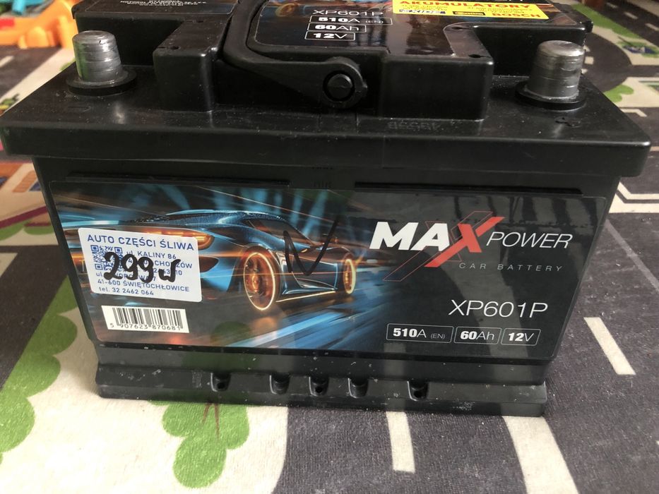 Nowy Akumulator MAXPOWER 60AH 510A