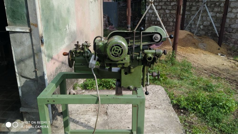 Автоматический станок для заточки Ленточных и Дисковых пил и Разводка