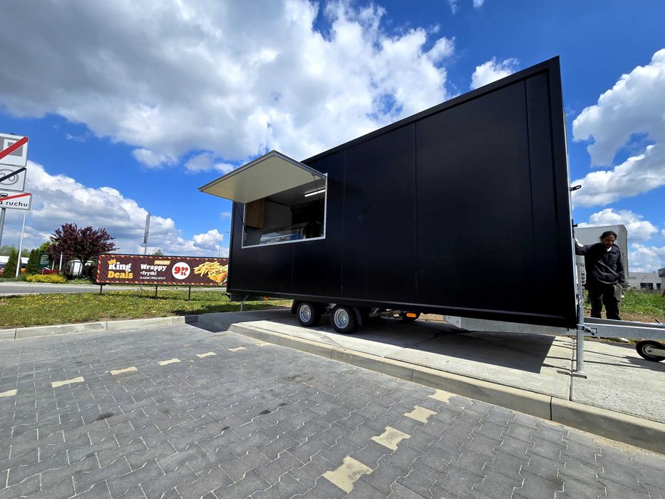 Przyczepa Gastronomiczna -PREMIUM- 6.00 x 2.40