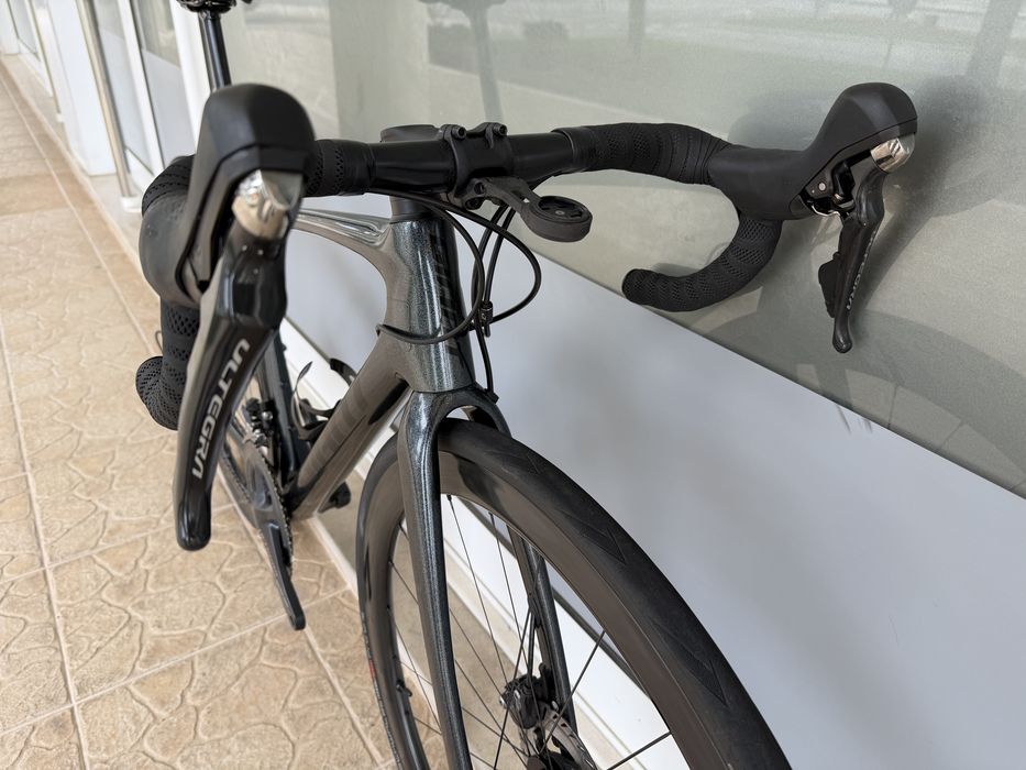 Bicicleta de estrada Giant TCR - Bem equipada