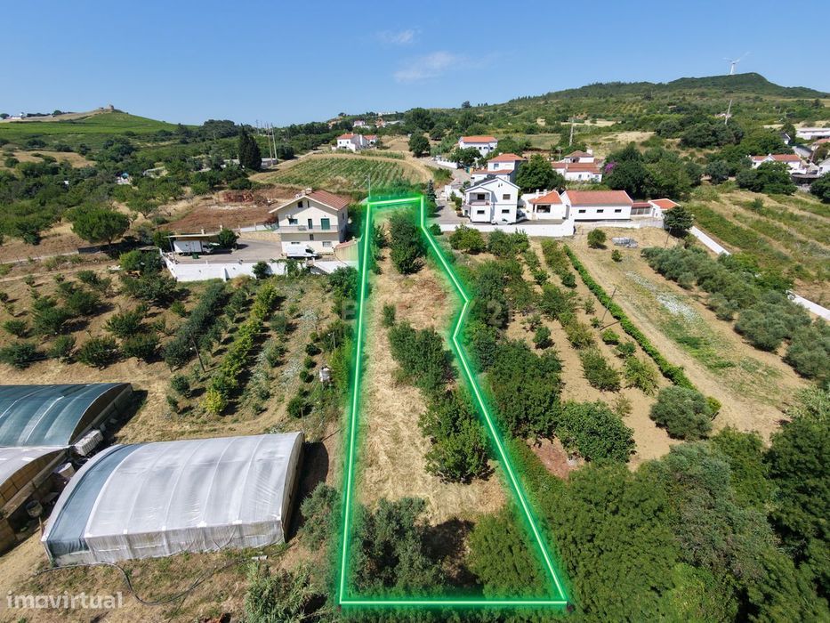 Terreno 1.360 m² Carregado - Cadafais, Alenquer – luz instalada e pote