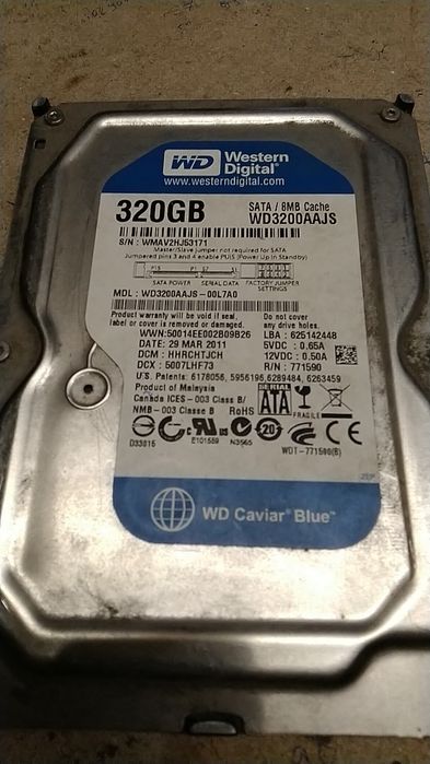 Dysk 3,5cala WD 320GB
