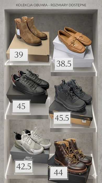 Markowe buty/ubrania