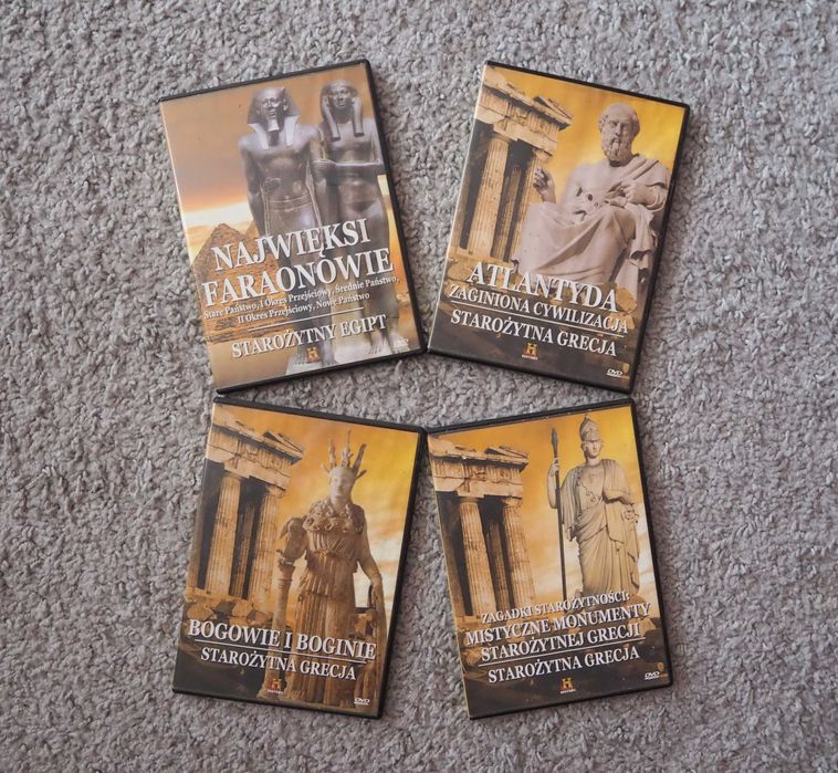 Starożytny Egipt / Grecja 4 płyty DVD Kielce • OLX.pl