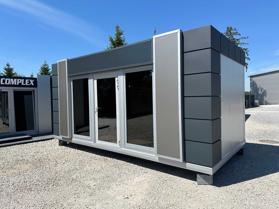 Kontener Handlowy Mieszkalny kiosk Komis Sklep fryzjer wiata Bar