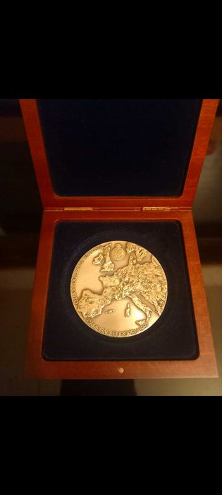 Medalha FC Porto Liga Campeões 87 Prata maciça