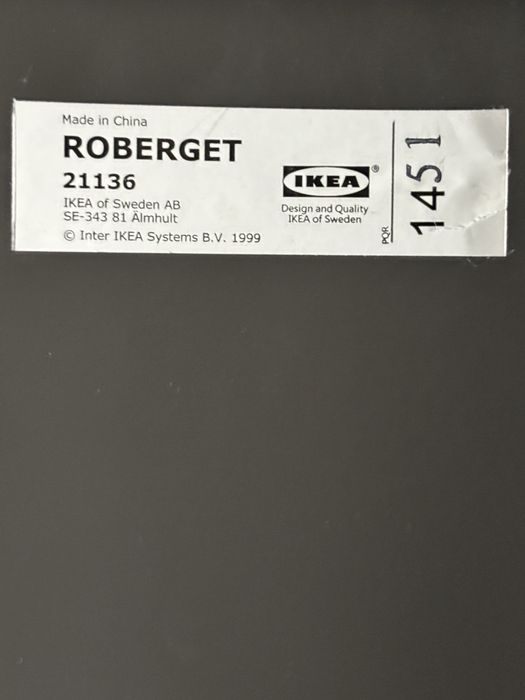 Krzesło obrotowe Ikea Roberget
