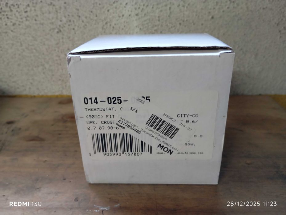 Termóstato Mercedes e Smart