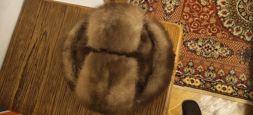 Шапка норкова нова 56 розмір