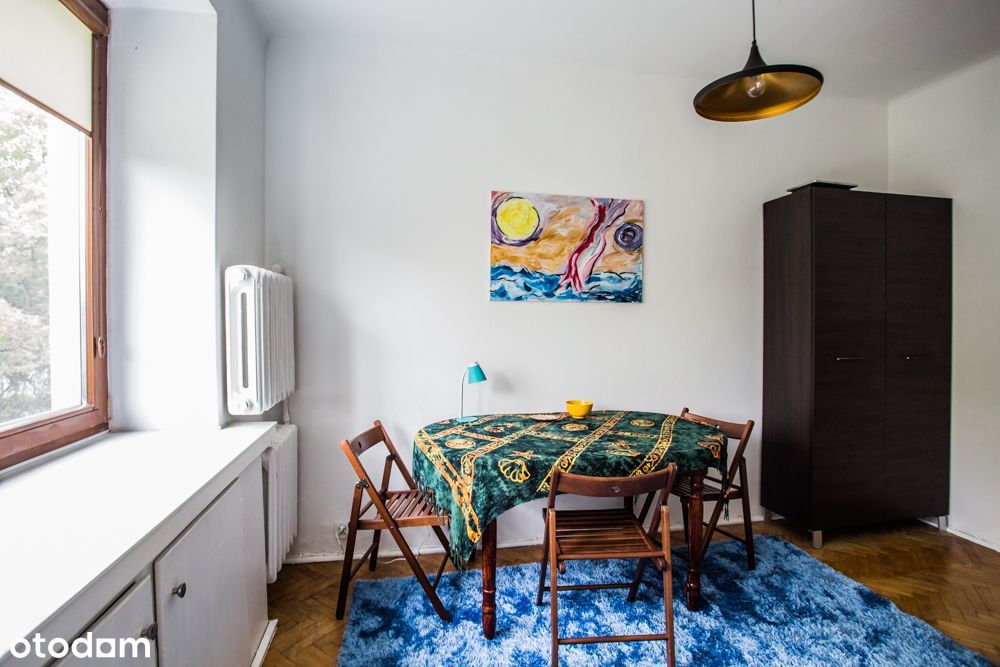 2 pokoje | 37 m² | 1. piętro | 3 min do METRO WILANOWSKA | Mokotów