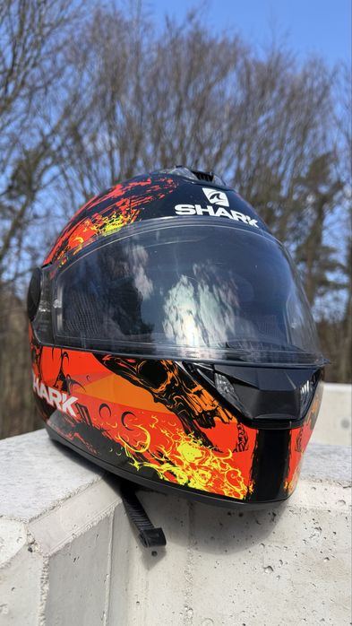 Kask motocyklowy Shark | rozmiar S | bezwypadkowy | stan bdb