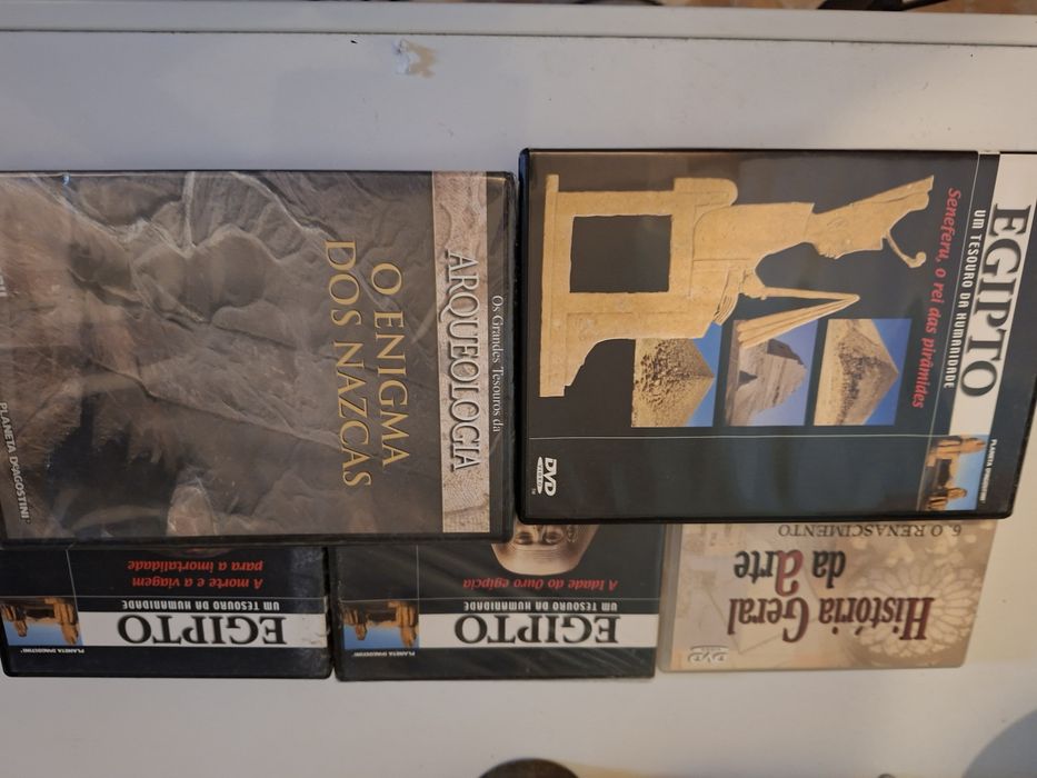 Coleção 30 dvds do egipto