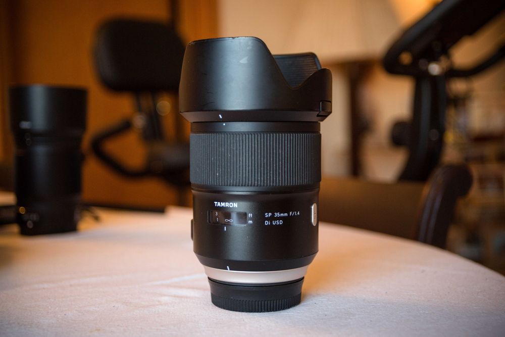 Tamron 35mm f/1.4 SP DI USD para Nikon + console (Revisão e firmware atualizado)