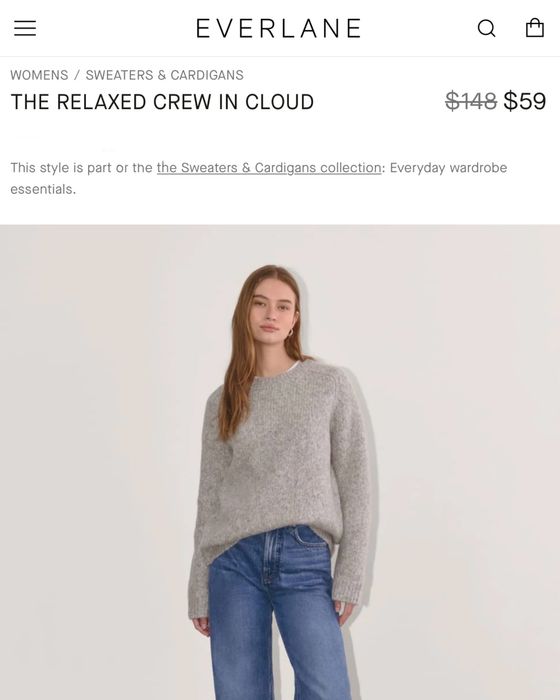 Светр Everlane преміум альпака мерінос