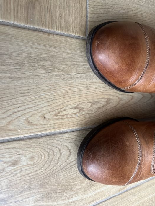 Szkórzane półbuty CCC Lasocki 39 brązowe